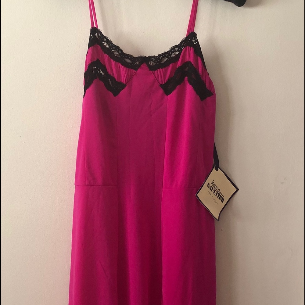 Hot pink Jean Paul Gaultier dress brand new w tags
